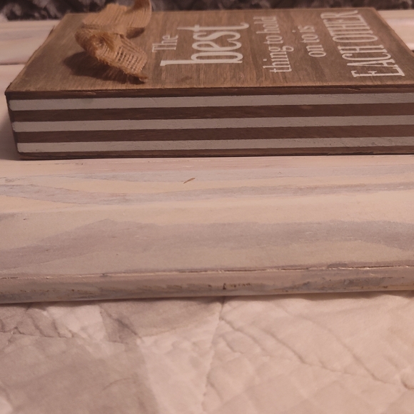 Rustic Brown Wall Decor Sign - Picture 3 of 3